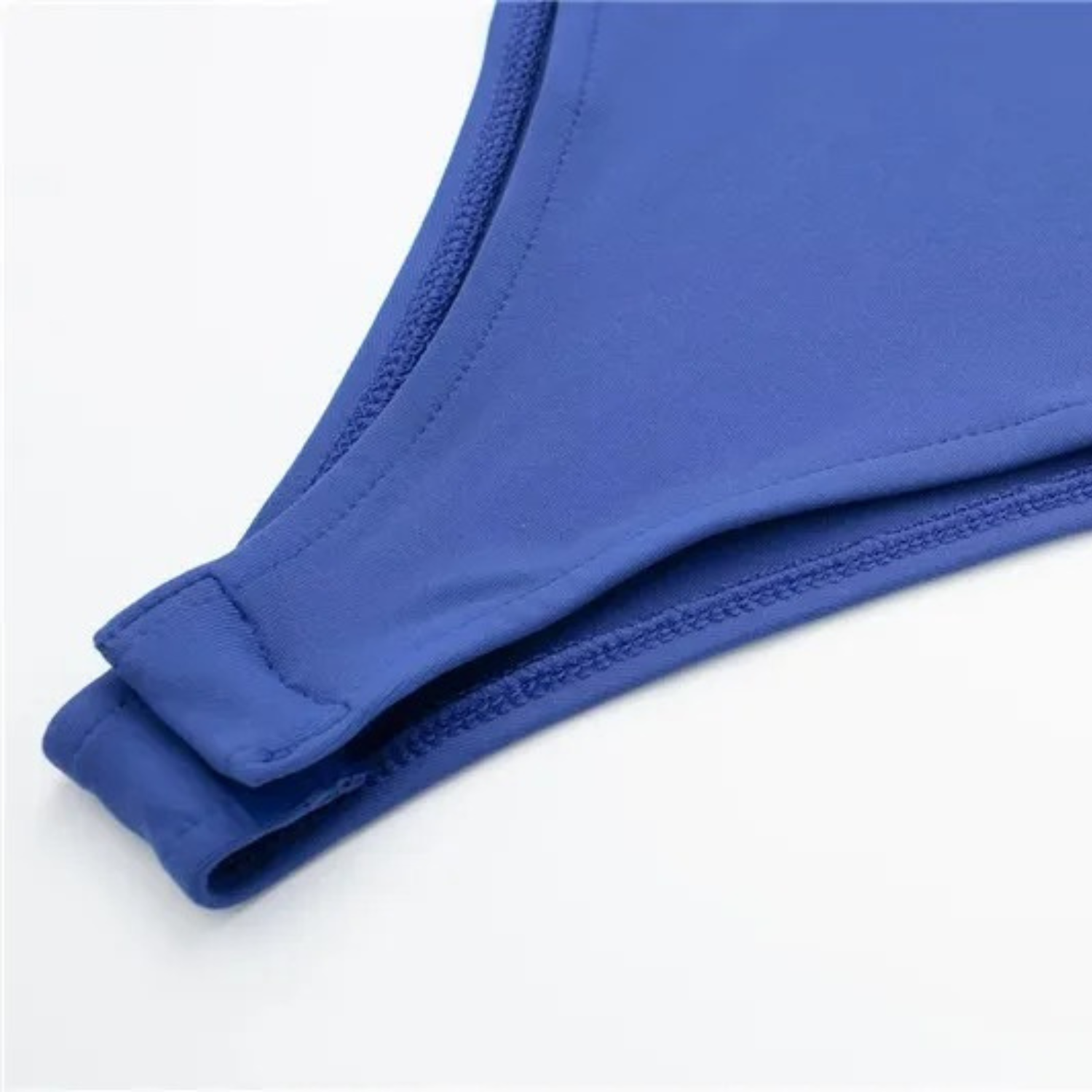 Tia | Square Neck Sleeveless Bodysuit in Blue