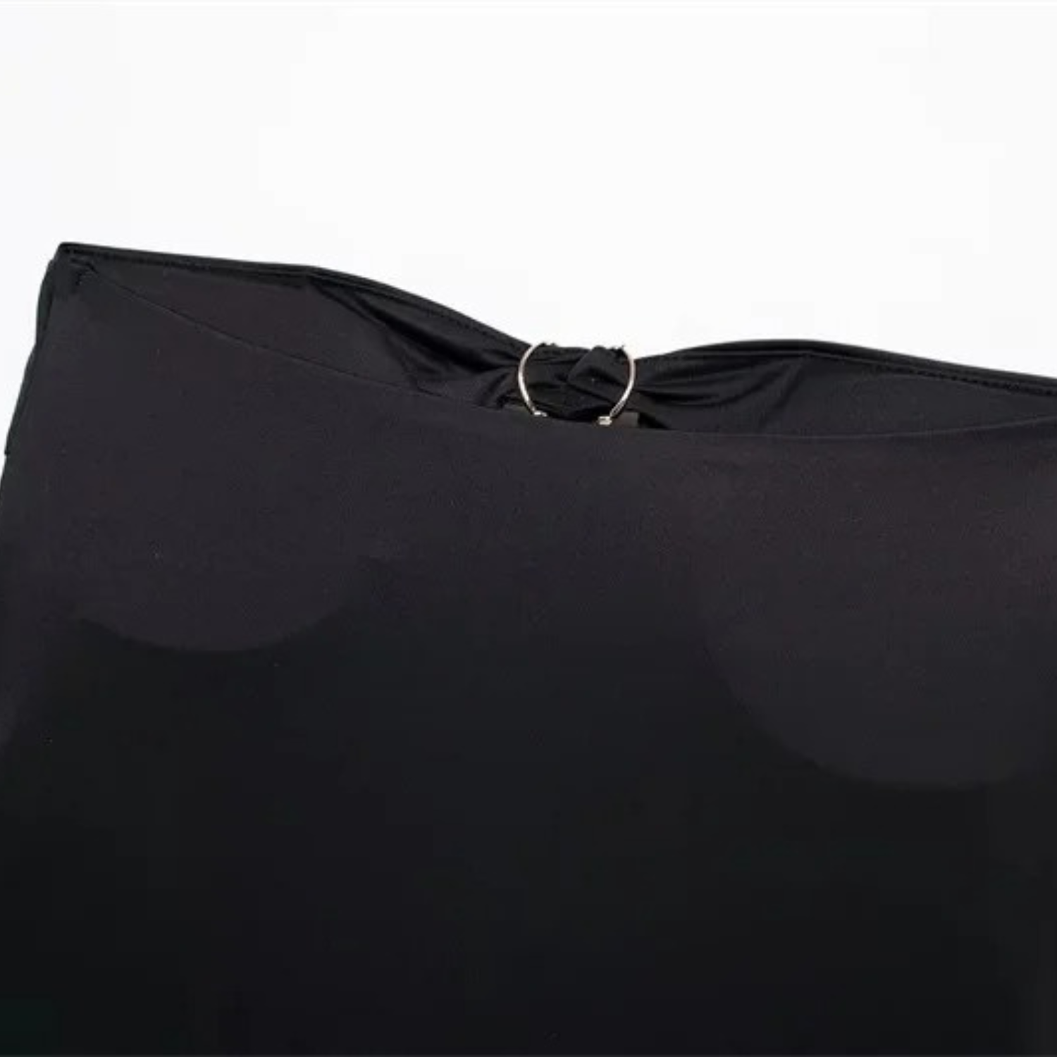 Mila | Strapless Sleeveless Bodysuit in Black